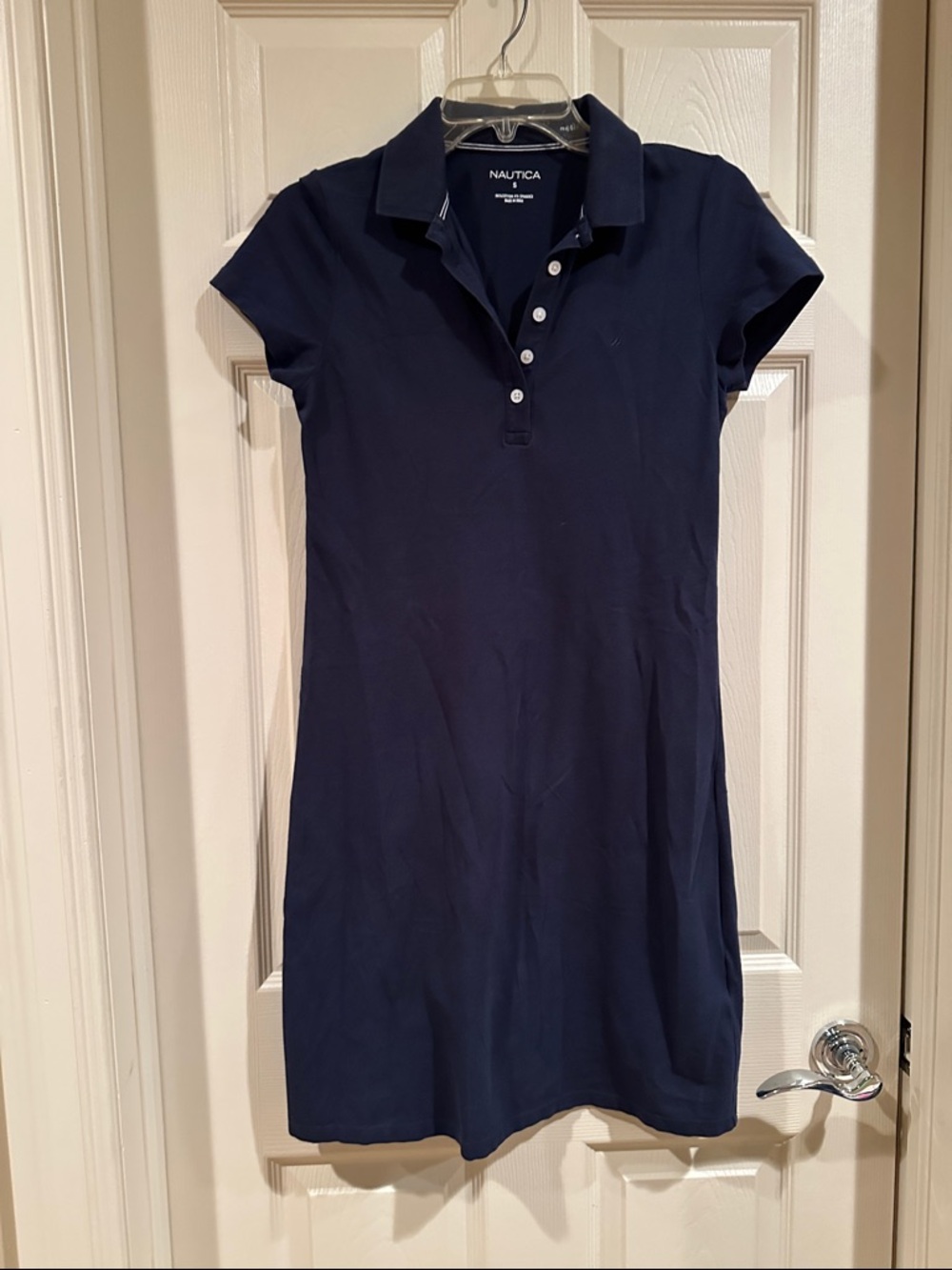 Nautica Dark Navy Polo Shirt Dress